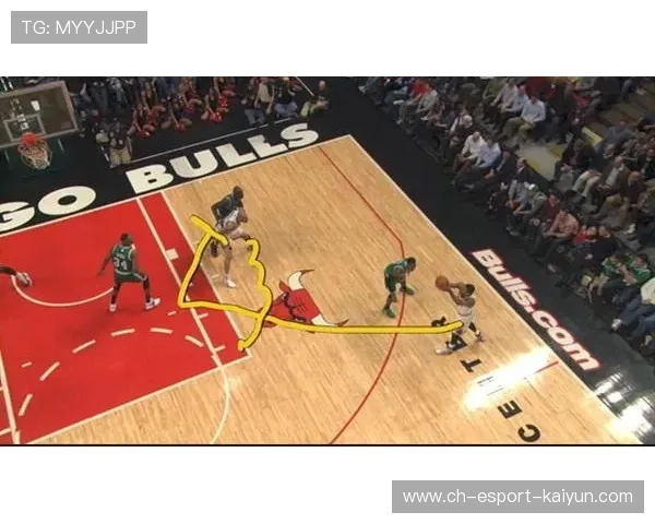 公牛团队执行挡拆策略达成高效进攻